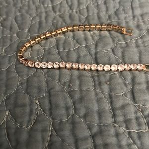 18k Gold plated tennis bracelet